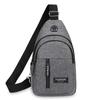 1Pc Breast Bag Men's Backpack New Breast Bag Leisure Sports Travel Chest Bag Shoulder Messenger Bag Shoulder Bag Tide