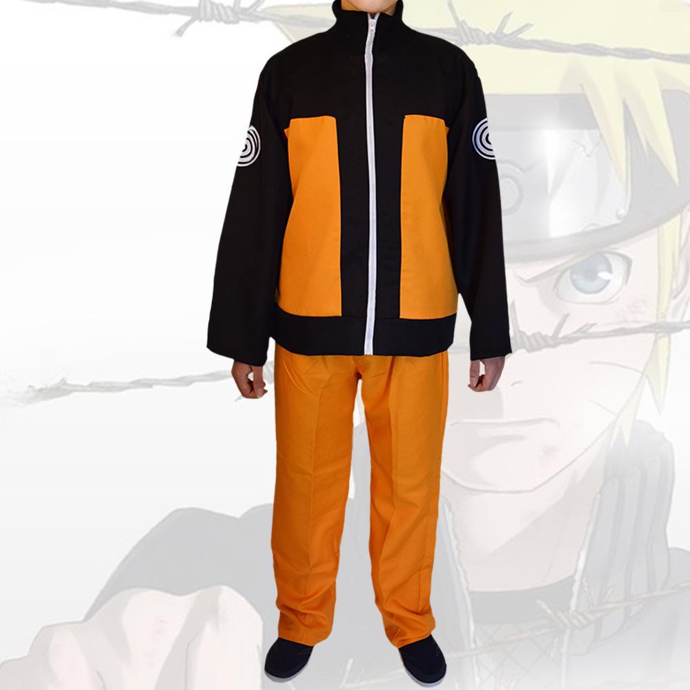Kostým 2D Anime Ninja Naruto Cosplay - Oblečení pro hraní rolí Uzumaki Naruto