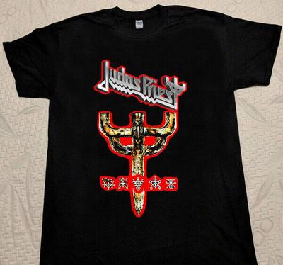 Judas Priest Firepower Tour Black Short Slevee Unisex T-Shirt