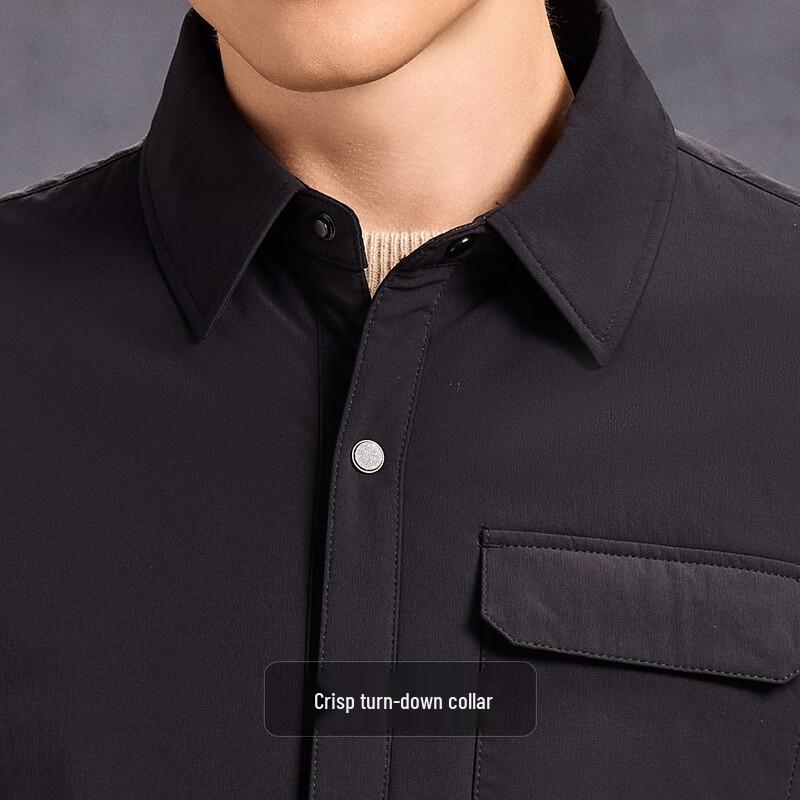 Antonio Men's Business Wool-Lined Padded Jacket