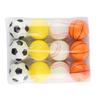 12Pcs Anti Stress Football Tennis  Mini Basketball Squeeze Baby Toy
