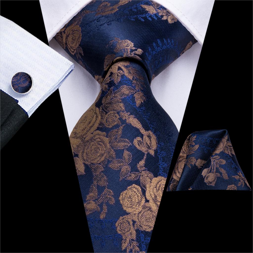 Hi-Tie Viola Unito Paisley Seta Cravatta da Matrimonio per Uomo Design Novità Fazzoletto Gemelli Regalo Set Cravatta Uomo Festa Business Dropshipping