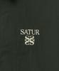 Satur Theo Nylon Coach Jacket Deep Green
