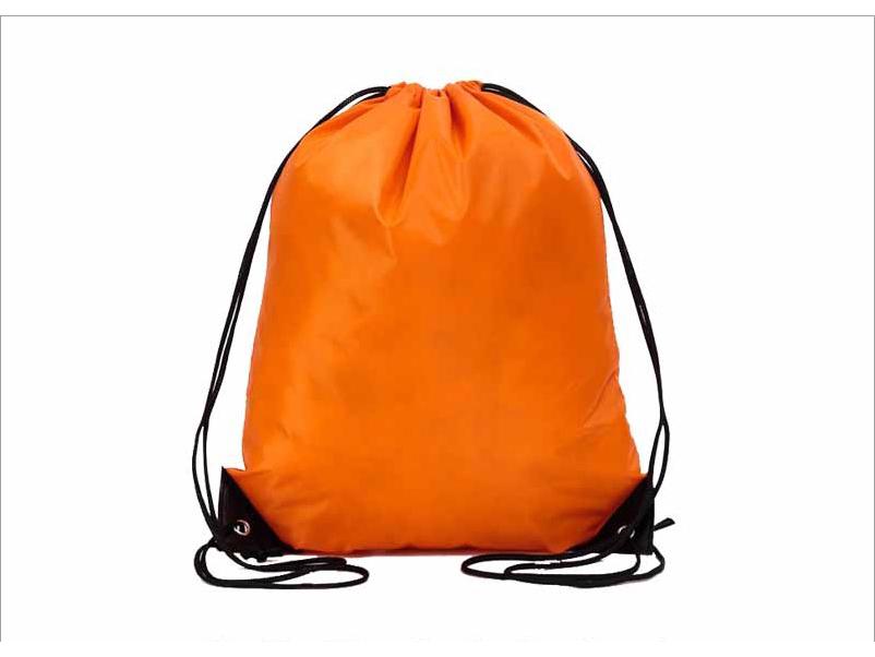 Детский уличный полиэстеровый рюкзак-мешок на шнурке