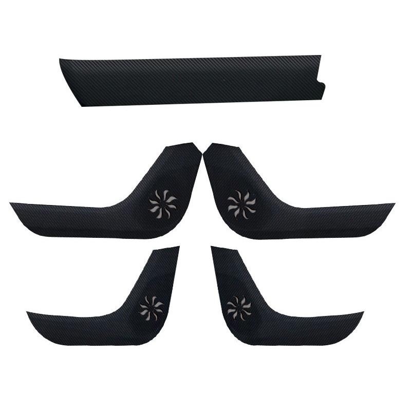 For Toyota BZ4X Car Door Anti Kick Pad Glove box Protection Sticker Anti Dirt Mat Scratch Resistant Film Interior Accessories