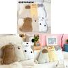 Plush Dog Bedside Pillow With Pp Cotton Filling For Kids And Teens