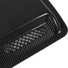 Decorative Air Intake Covers, Self Adhesive Design Car Hood Vents Hood Scoop Vent Bonnet Cover Hood Scoop for Cars (Carbon Fiber Pattern)