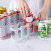 1Pcs Beer Soda Drink Can Storage Box Kitchen Fridge Drink Bottle Holder Fridge Refrigeration Storage Organizer Rack Shelf