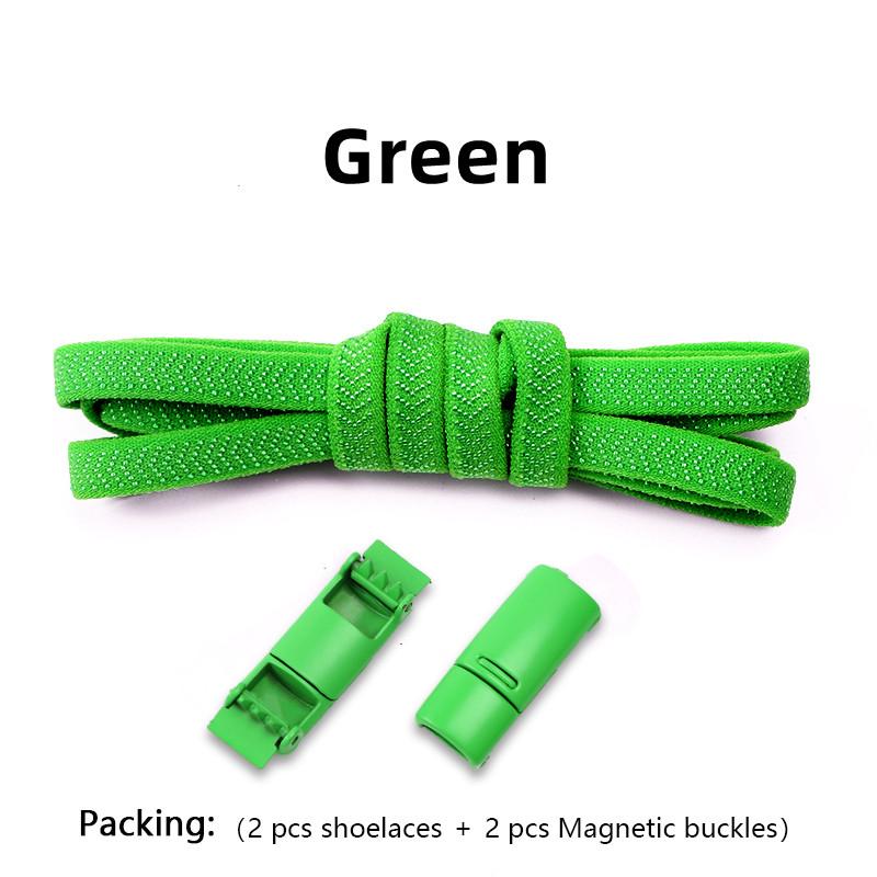 No Tie Shoelaces Magnetic Shoe Laces Clip Without Ties Shoelace Flat Elastic Laces for Sneakers Rubber Laces Stretch Shoestrings