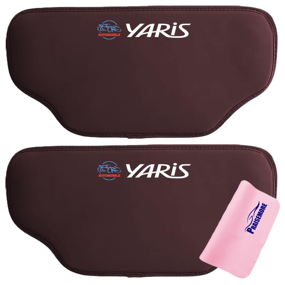 

Защита от пинков Toyota Специально разработанный коврик на спинку сиденья Защитник спинки заднего сиденья Защита от царапин Защита от пятен (Коричневый, Ярис)