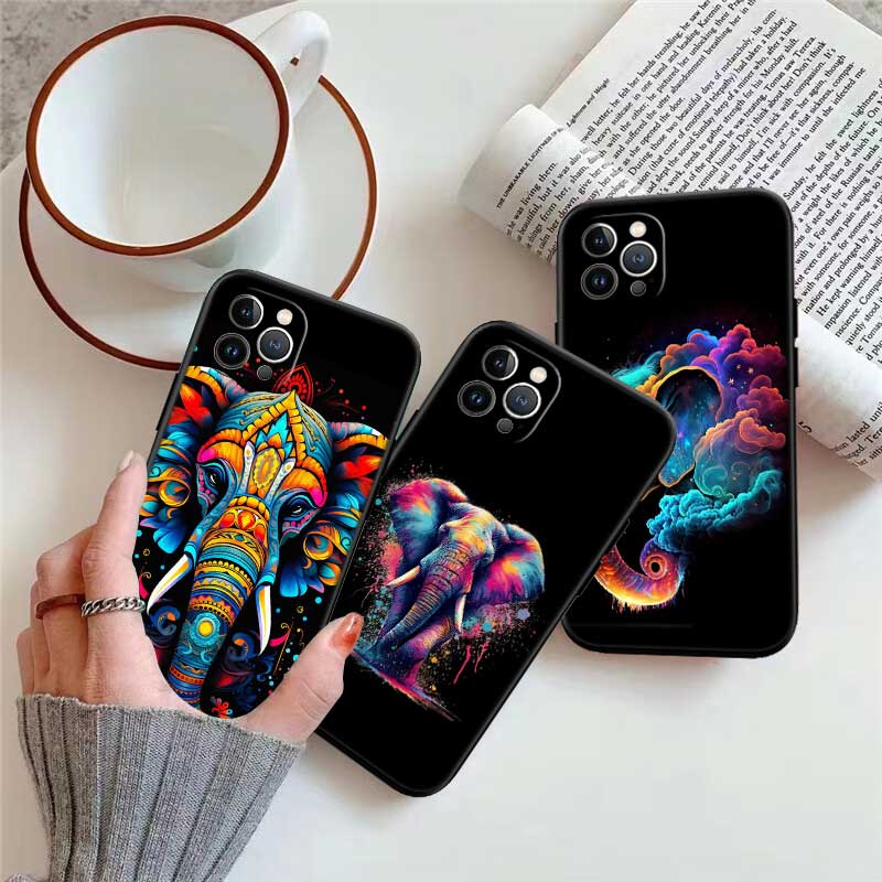 UP1 Animal Elephant New High-End Shell Phone Case for Redmi Note 8 9 Pro Max 9S 9T 9C NFC 8T 8A 10A A4