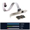 RJ-45 LAN Adapter Computer Accessories Mini PCI-E Gigabit Network Card Game PCIE Card Fast Ethernet 10/100/1000mbps Gigabit Network Adapter Lan Card