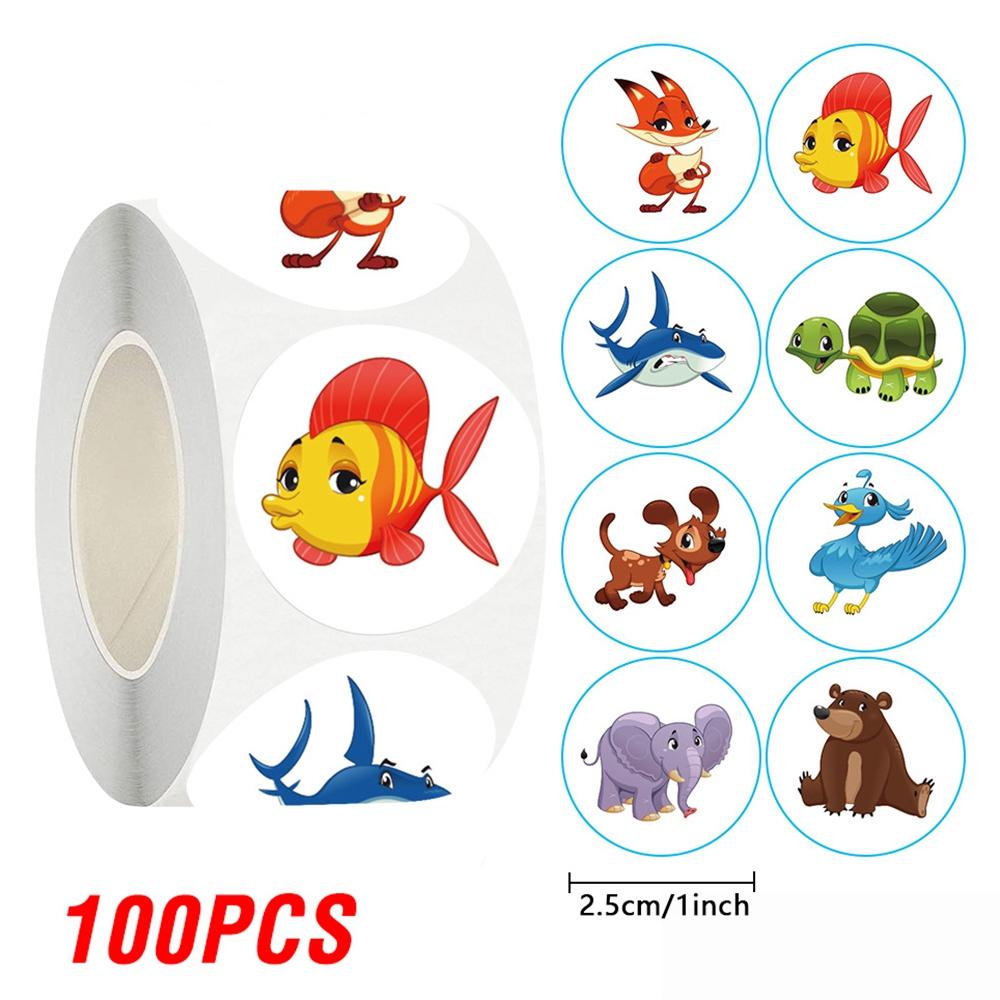 100-500Pcs High-Quality Cute High-Quality Cartoon High-Quality Sticker High-Quality Children High-Quality Reward High-Quality Encouragement