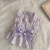 Puppy Dog Shirt Strap Skirt Set Teddy Pomeranian Small and Medium Dogs Universal Princess Style Dress Pet Clothes