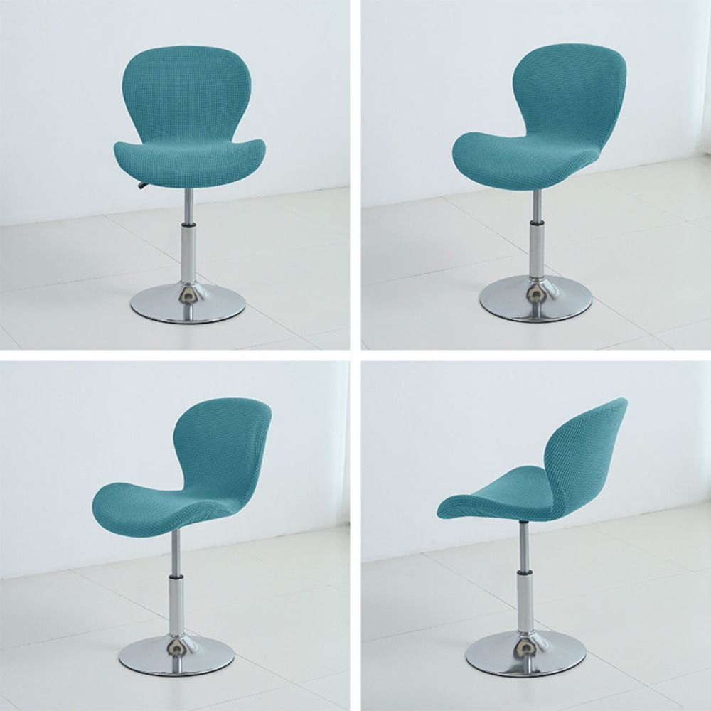Dustproof Counter Height Bar Stool Cover Elastic Stretch Chair Slipcover  Household