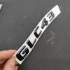 3D ABS Car Rear Trunk Badge Letters Sticker Logo GLC 43 BITURBO 4MATIC Emblem For Mercedes Benz AMG GLC43 X253 Accessories