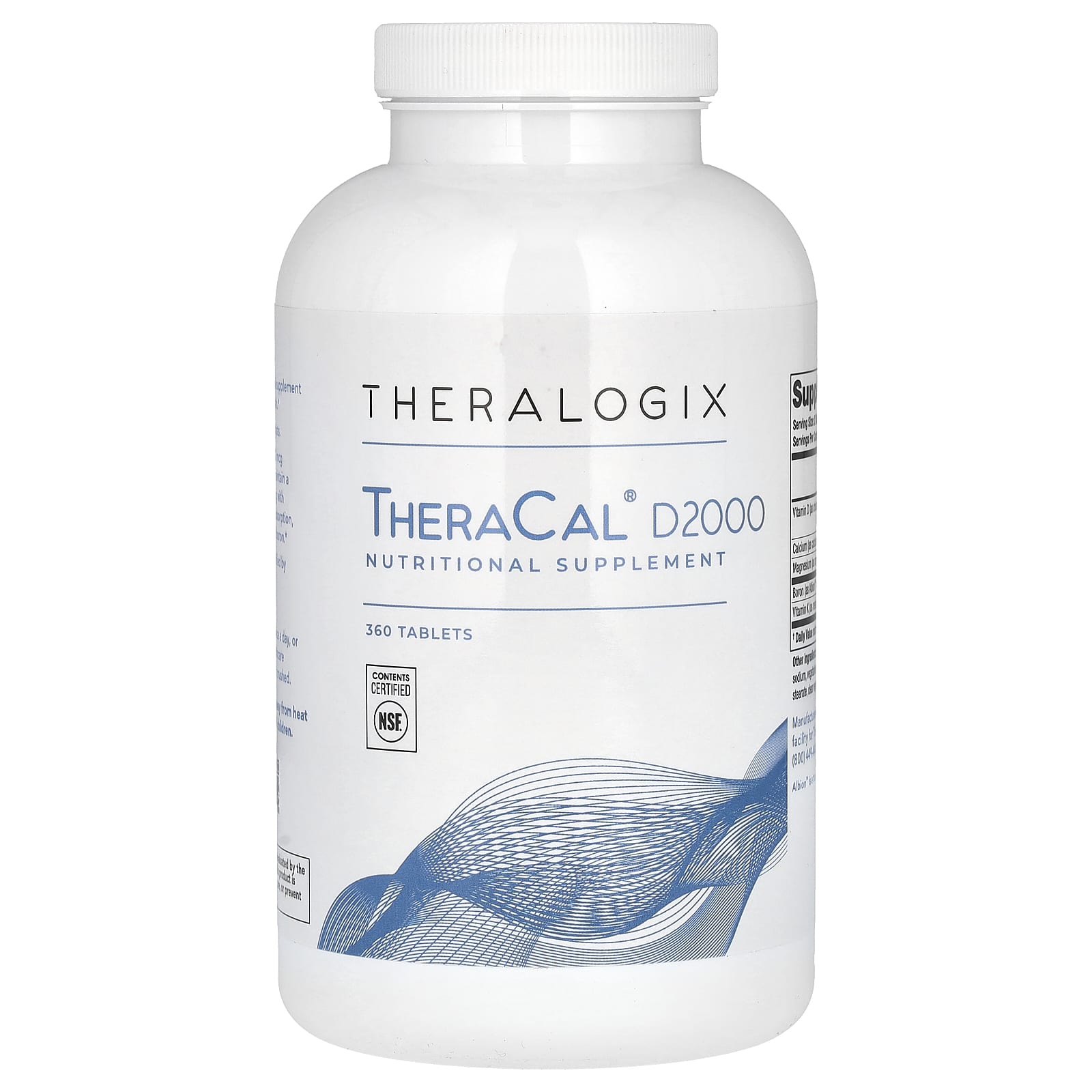 

Theracal D2000, 360 tablets