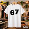 Six Seven Meme T-Shirt, Funny Math Joke Tee, Trendy Internet Culture Shirt, 67 Meme Graphic Tshirt, Cute College Humor Gift, 67 Number Tee