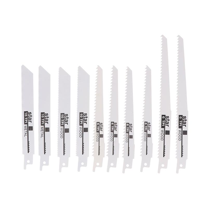 Universal Woodworking And Metal Cutting Reciprocating Saw Blade For Diy And Professional Use, Coarse And Fine Teeth