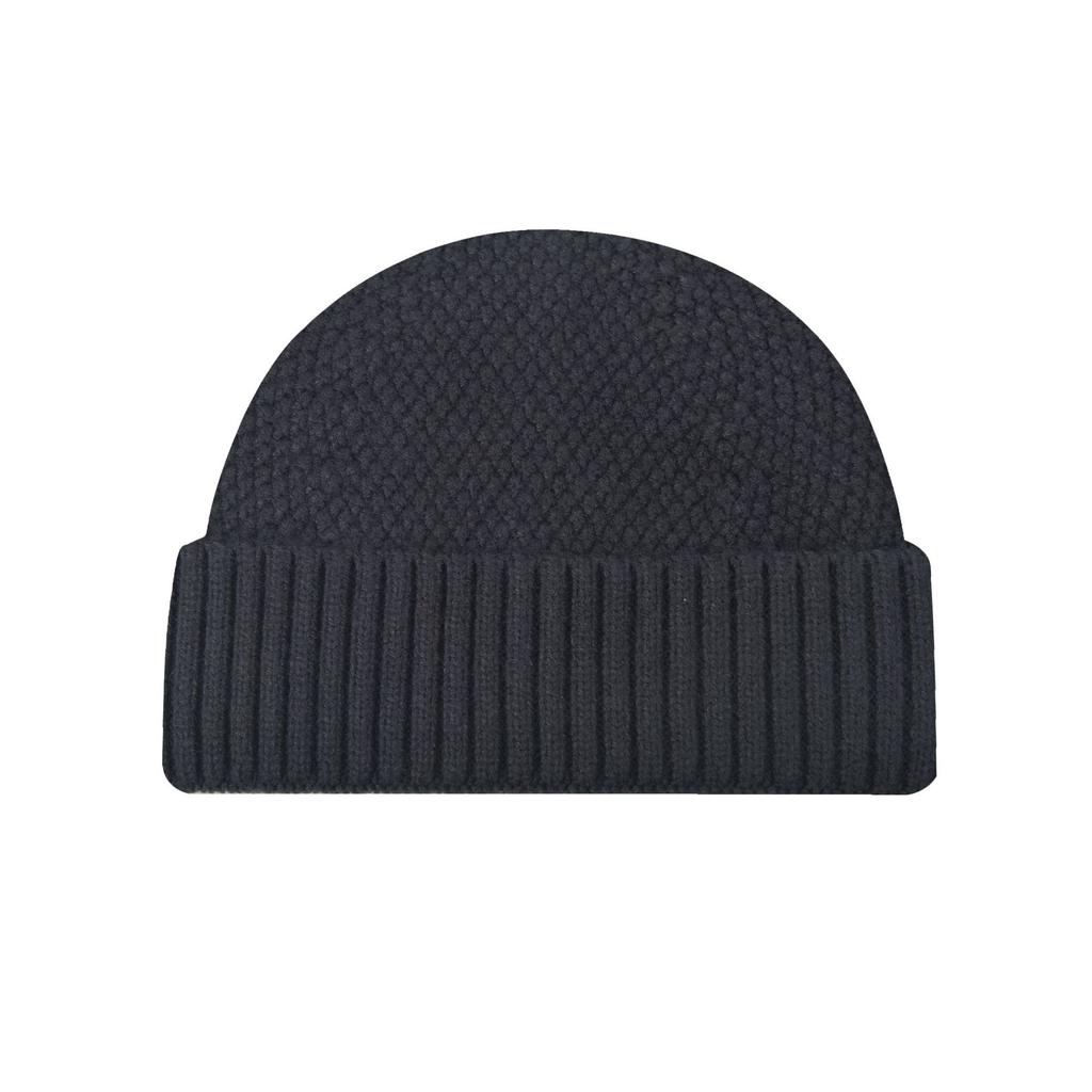 Autumn/Winter Short Knitted Wool Beanie Unisex Warm Pull-Over Beanie Sailor Cap
