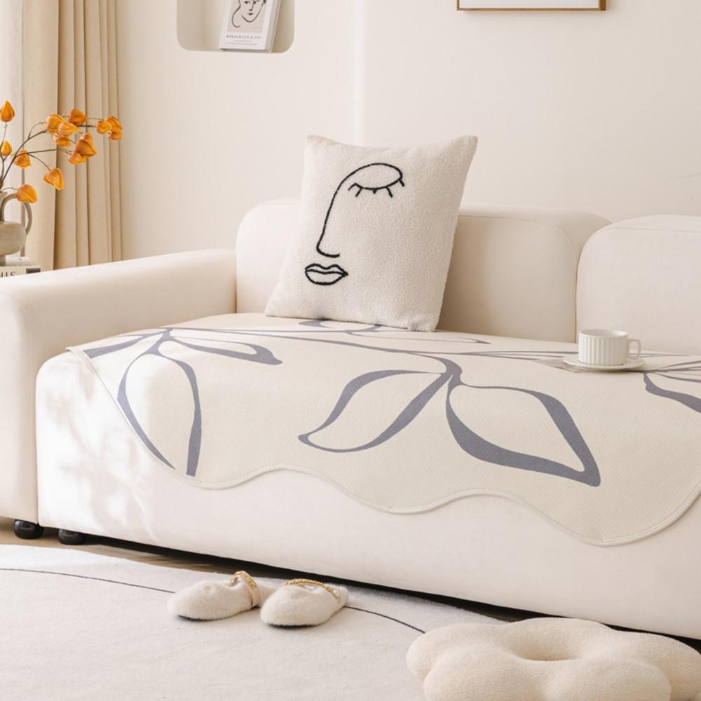 Copridivani Divano Angolare Pelliccia Antiscivolo Copridivano Arredamento Protec Irregolarità Cuscino Divano a Tre Posti Tappeto Tappetino da Bagno