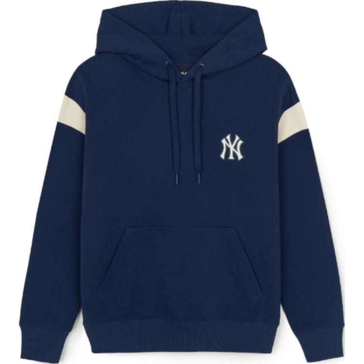 New MLB New York Yankees Sportive Varsity Sweatshirt Unisex Blue 3AHDV0244-50NYL