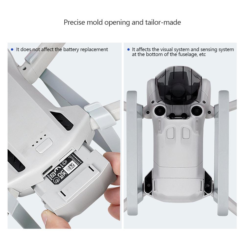 Landing Skid Float Kit Expansion For DJI Mini 4 Pro/Mini 3 PRO/Mini3 Drone Water Landing Gear On Water Training Gear Accessories