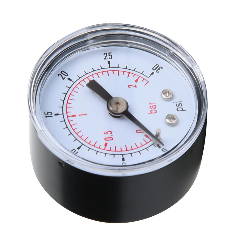 Mechanical Pressure Gauge for   Oil Water 1Celsius8inch BSPT Back Connection (0-15psi 0-1bar)