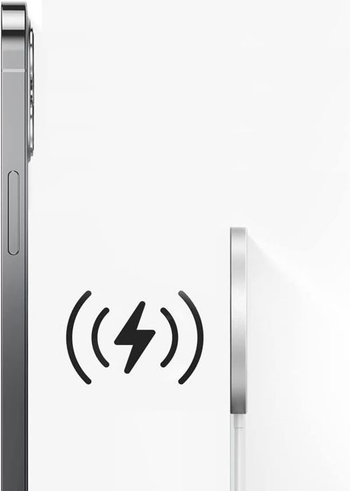 Indukční nabíječka - Phonillico® - iPhone 16 - 16W - USB-C - Kompatibilní s MagSafe