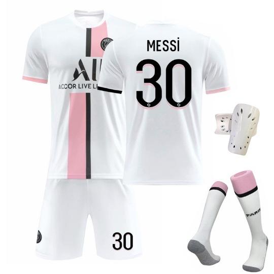 PSG Third Jersey 2021-2022 Purple 30 7 10 Neymar Football Shirt Set with Socks Fan Edition