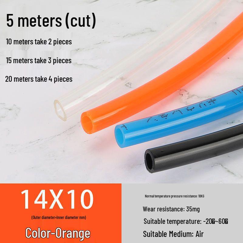 High-Pressure 8MM PU Pneumatic Air Hose for Air Compressors