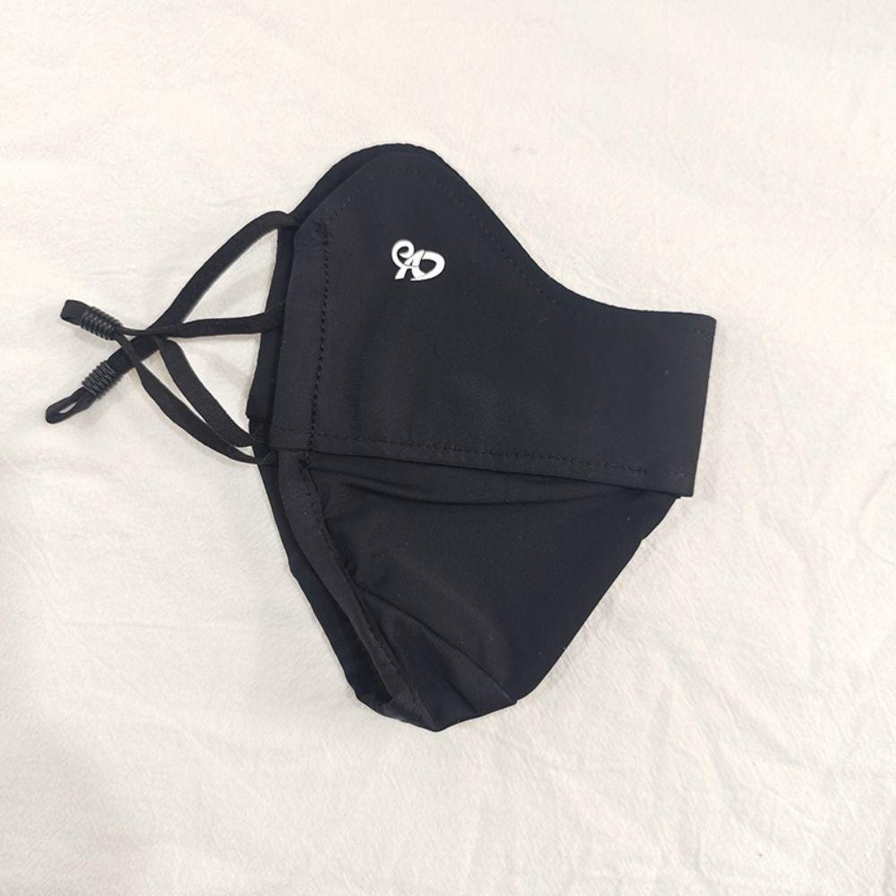 Sunscreen Face Scarf Ice Silk Mask Summer Face Gini Mask Breathable Face Cover  Women/Girls