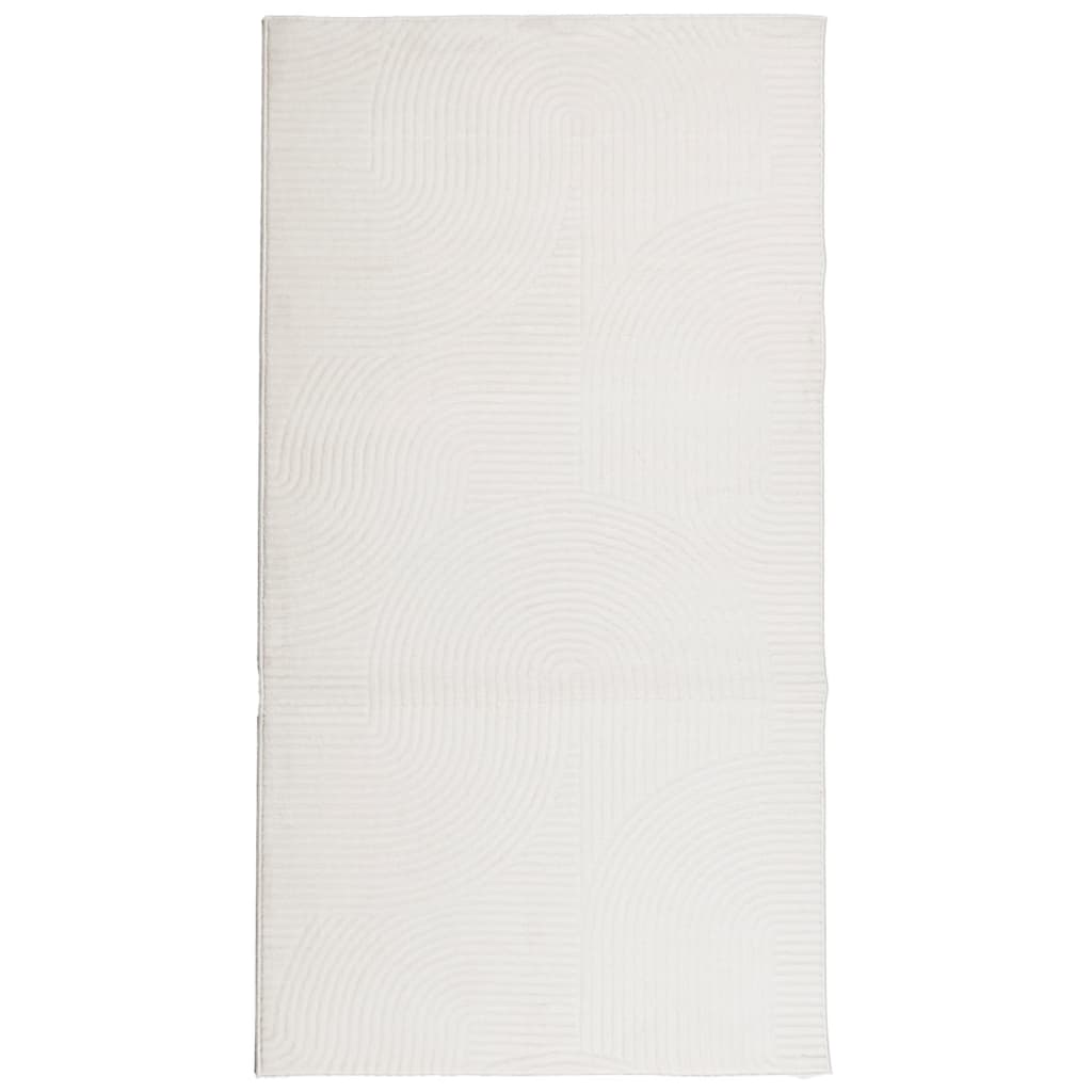 IZA Rug Short Pile Scandinavian Style Cream 80 X 150 Cm