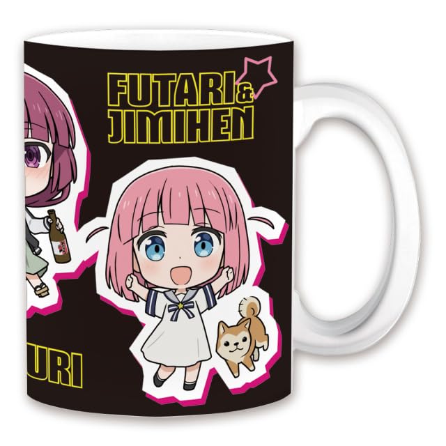 Anime [Bocchi the Rock] Mug HoshikaPA-sanKikuriFutari & Jimi Hendrix