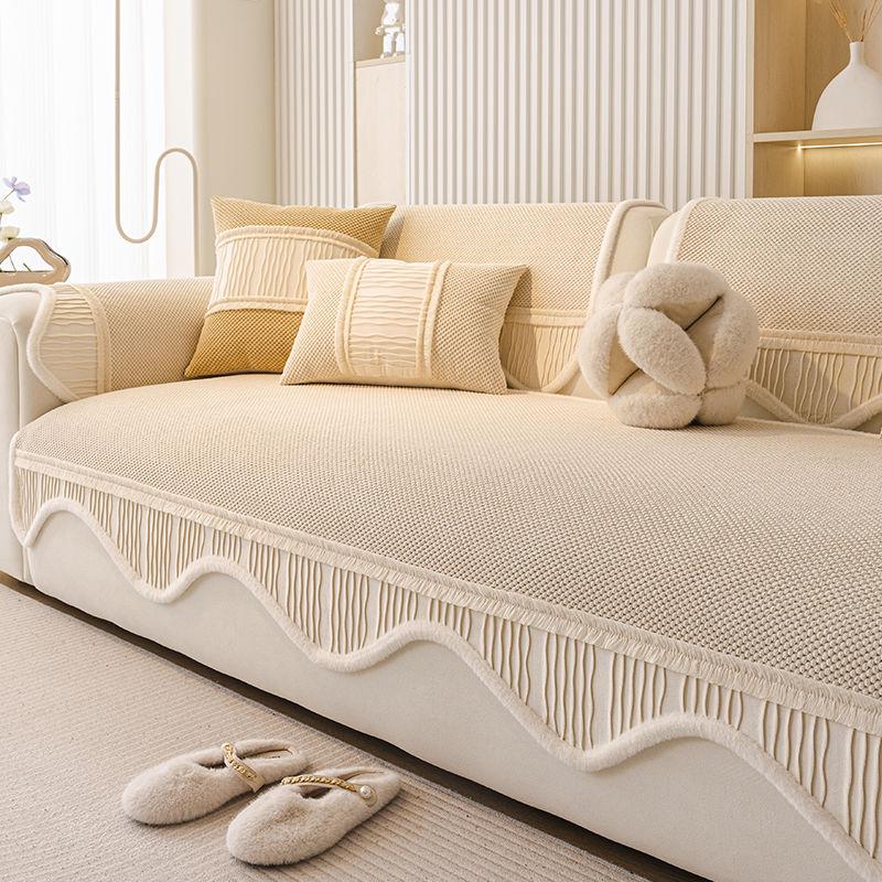 

Чехол для подушки дивана неправильной формы для гостиной, предназначенный для всех сезонов с противоскользящими свойствами, подходит для различных стилей дивана 90*150cm