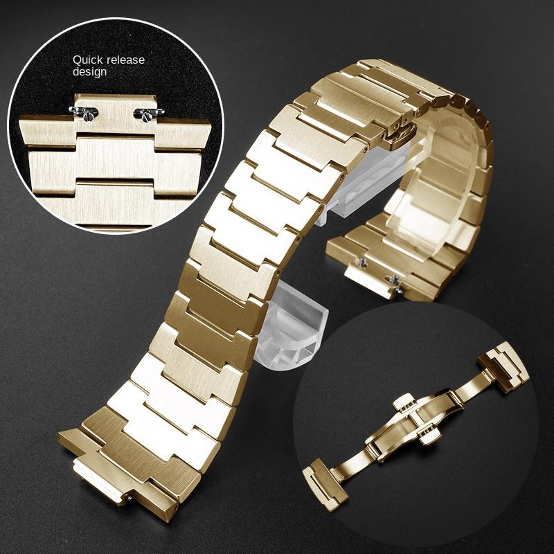 11mm 12mm Curvo Per Tissot PRX Super Player Cinturino Orologio T137.407/410 t137.210 cinturino metallico acciaio inossidabile Cinturino da polso da uomo donna