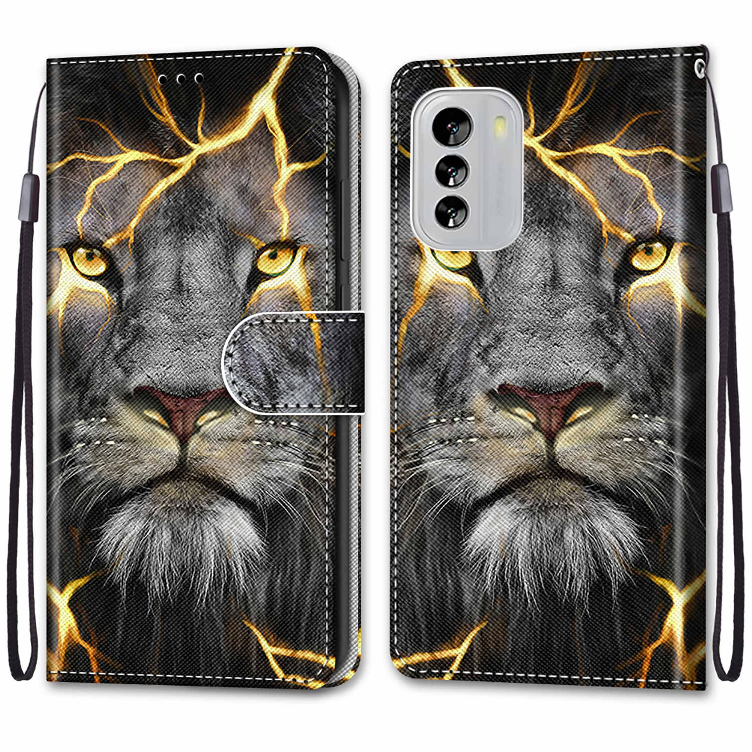 

Розкішний розписний шкіряний чохол Wallet Book Style Protective Cover для Nokia G42/Nokia G310 5G/Nokia C32 C12/Nokia G60/Nokia G21 G11/Nokia C01 Plus Nokia G21/Nokia G11