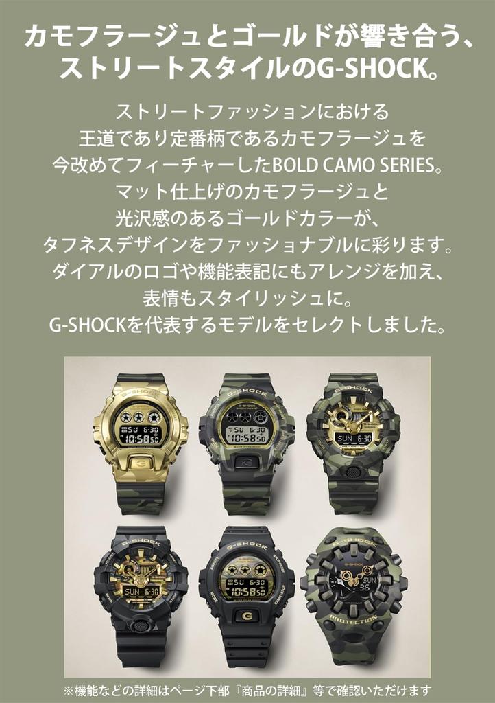 Casio G-SHOCK GM-6900CMG-3JF Men's Gold Watch