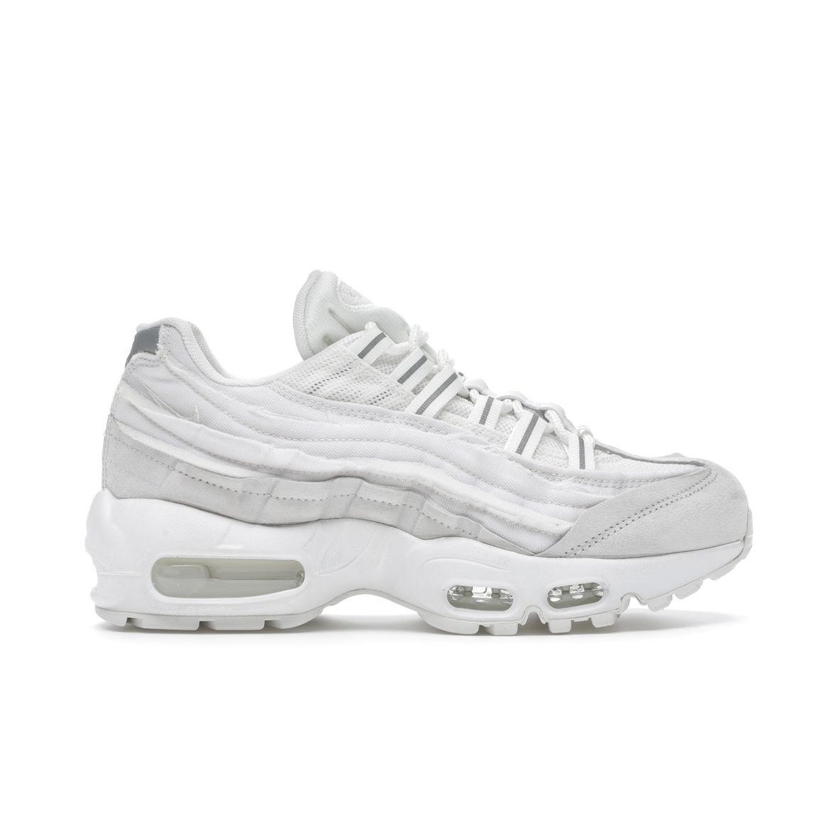 

Белые кроссовки унисекс Nike Comme des Garçons x Air Max 95 CU8406-100