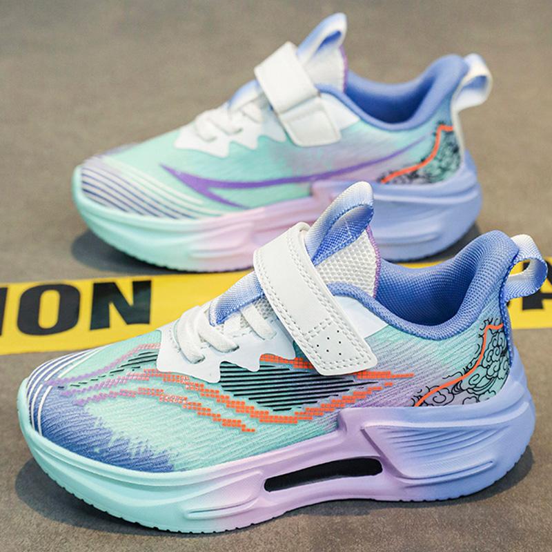 Children's Casual Shoes Comfortable Lightweight Wear-resistant Outdoor Running Shoes Low Cut Breathable Sports Shoes for Men