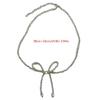 Bowknot Pendant Necklace Colorful Bow Beads Collarbone Chain Versatile Neckchain
