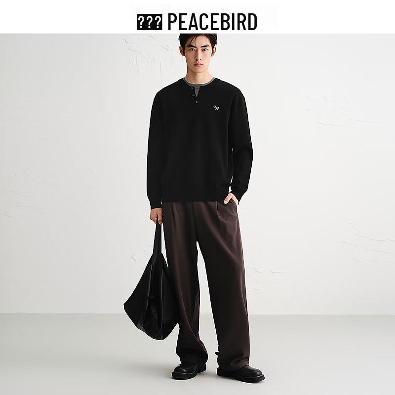 Peacebird Men's Casual Fashion Sweater BAEBF4106#