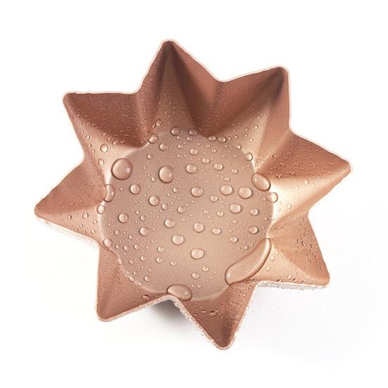 Non-Stick Mini Pie Plate Tortilla Shell Pans Octagon Star Bread Pan Taco