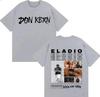 Rapper Eladio Carrion Trendy Album Print ONeck Tshirt Men Hip Hop Tshirt Fashion Luxury Casual Vintage Y2K Tee Streetwear