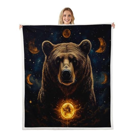 Retro Paisley Pattern Blanket Bohemian Soft Flannel Throw Blanket Decorative Washable Cozy Blanket for Couch Bed Sofa