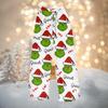 Women's Casual Fashion Christmas Printed Trousers Plush Casual Pants