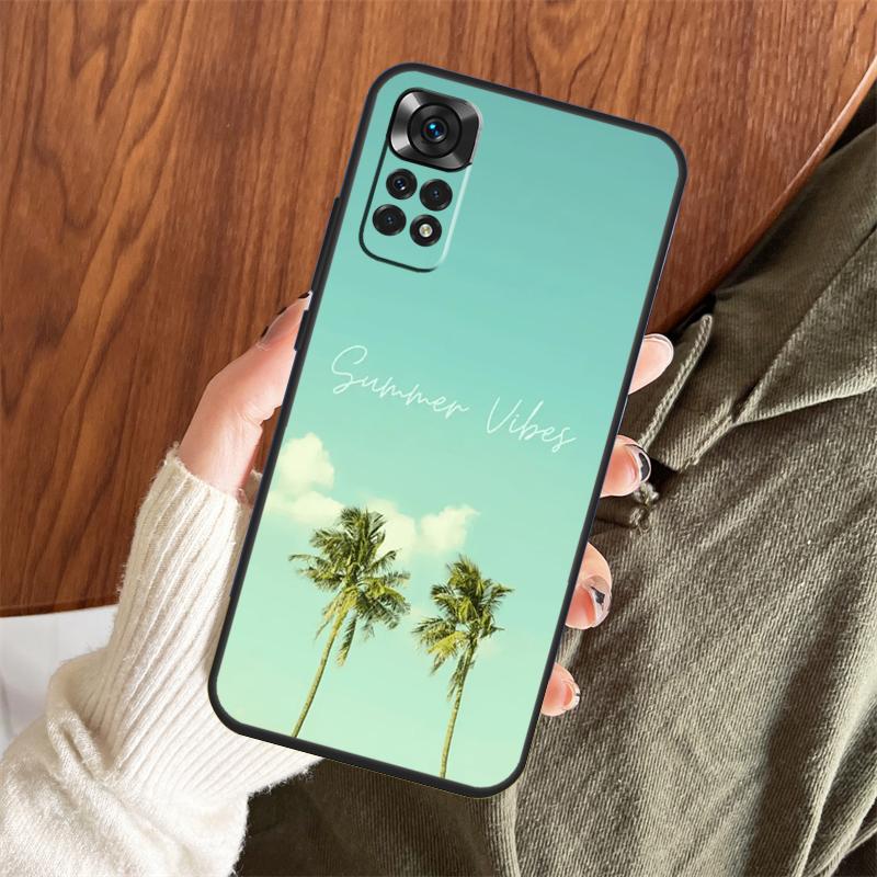 

Love Summer Case For Xiaomi Redmi Note 14 Pro 13 12 11 10 15 Pro Plus Redmi 15 C 13 10C 12C 14C 13C Cover Redmi Note 15 5G