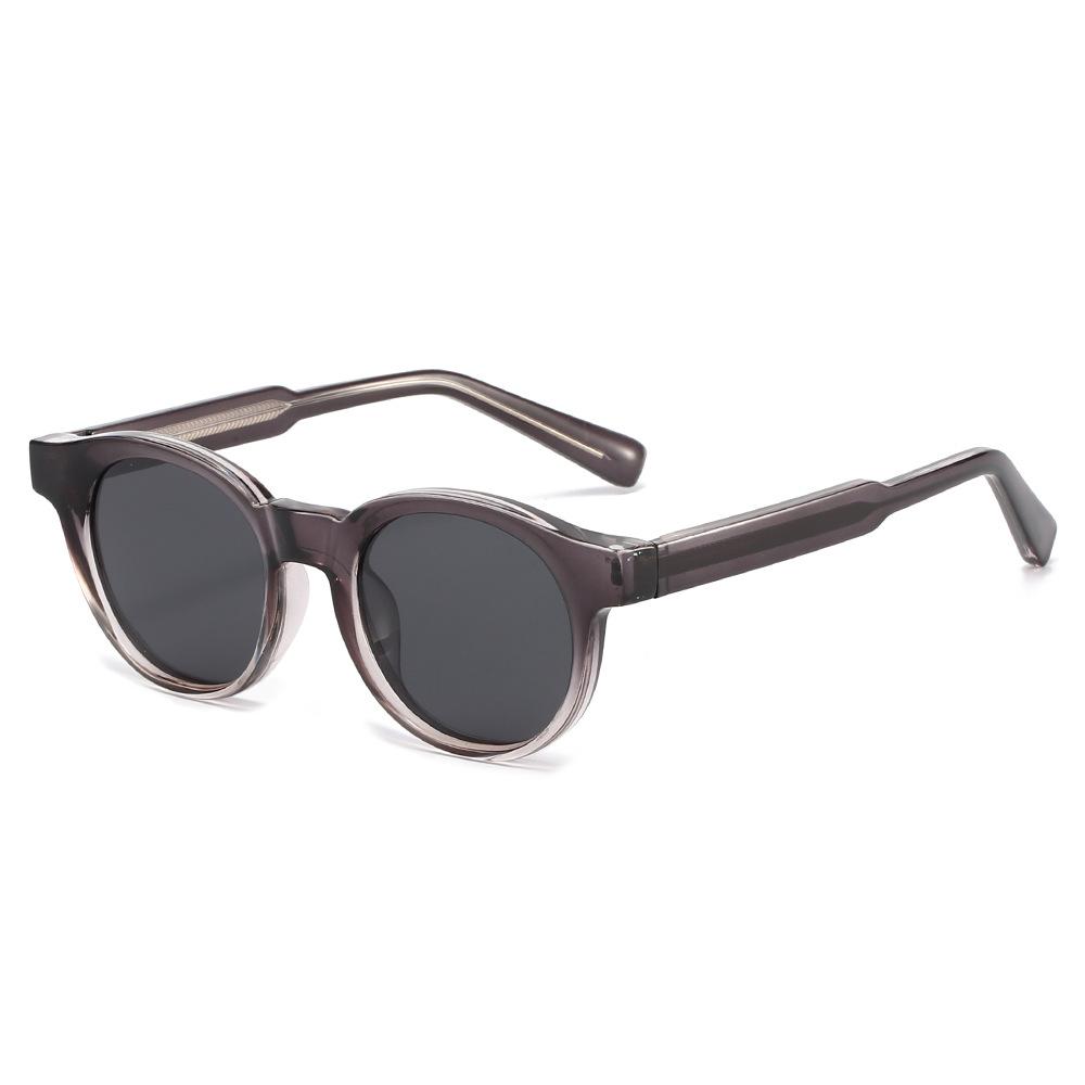 

Round Retro Sunglasses Women Cp Frame Metal Core Quality Polarized Sun Glasses Driving Travel Beach Shades