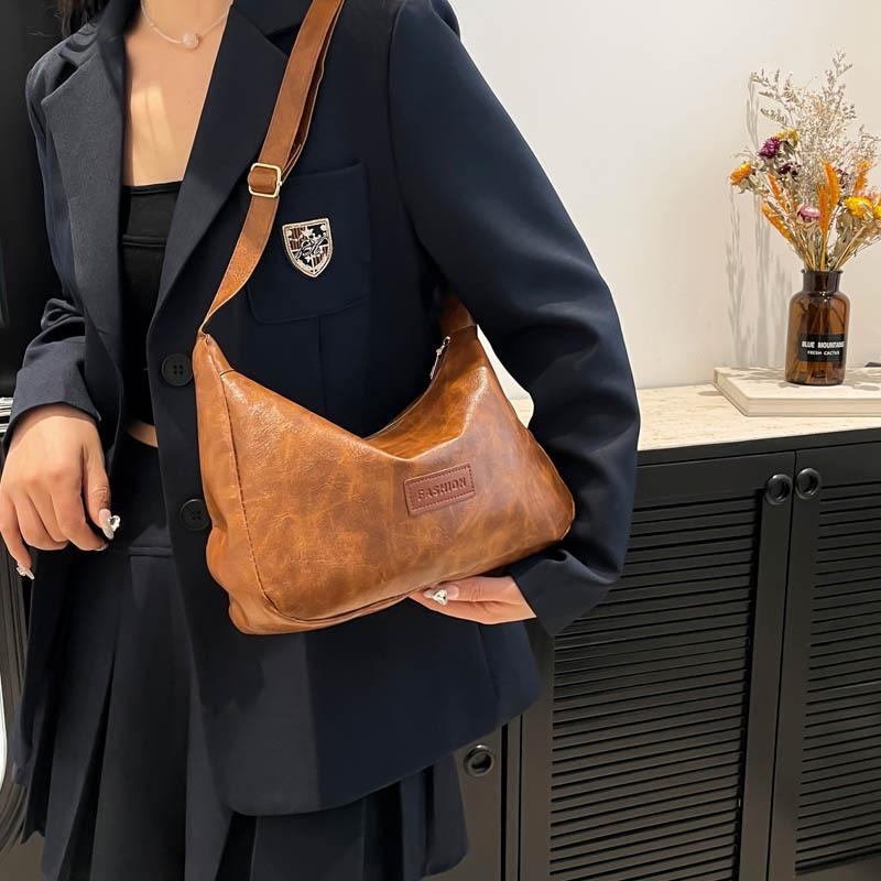 Spring and summer new women's bags solid color simple casual versatile large capacity tote bag shoulder messenger bag women