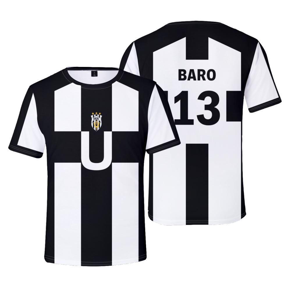 

Футболка для мужчин, летняя одежда, фитнес, BLUE LOCK, напечатанная футболка с круглым вырезом для мужчин, большие размеры, новые мужские футболки, топы XXS белый